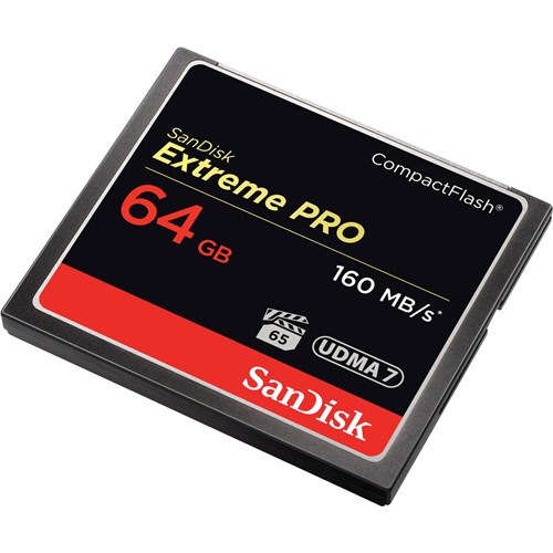 Sandisk Extreme Pro 64gb Cf 160mbS Memory Card 002
